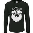 Beardiful Funny Beard Mens Long Sleeve T-Shirt Black
