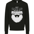 Beardiful Funny Beard Mens Sweatshirt Jumper Black