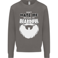 Beardiful Funny Beard Mens Sweatshirt Jumper Charcoal