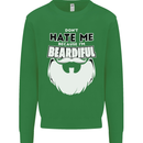 Beardiful Funny Beard Mens Sweatshirt Jumper Irish Green