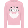 Beardiful Funny Beard Mens Sweatshirt Jumper Light Pink