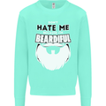 Beardiful Funny Beard Mens Sweatshirt Jumper Peppermint