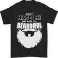 Beardiful Funny Beard Mens T-Shirt 100% Cotton Black