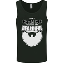 Beardiful Funny Beard Mens Vest Tank Top Black