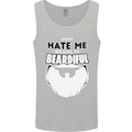 Beardiful Funny Beard Mens Vest Tank Top Sports Grey