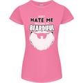 Beardiful Funny Beard Womens Petite Cut T-Shirt Azalea