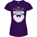 Beardiful Funny Beard Womens Petite Cut T-Shirt Purple