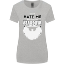 Beardiful Funny Beard Womens Wider Cut T-Shirt Sports Grey