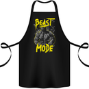 Beast Mode Gym Training Top Workout Cotton Apron 100% Organic Black