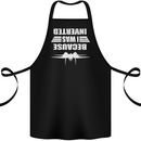 Because I Was Inverted Movie Cotton Apron 100% Organic Black