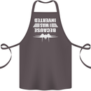 Because I Was Inverted Movie Cotton Apron 100% Organic Dark Grey