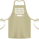 Because I Was Inverted Movie Cotton Apron 100% Organic Khaki