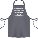 Because I Was Inverted Movie Cotton Apron 100% Organic Steel