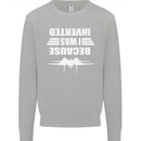 Because I Was Inverted Movie Kids Sweatshirt Jumper Sports Grey