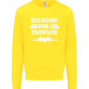 Because I Was Inverted Movie Kids Sweatshirt Jumper Yellow