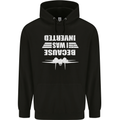 Because I Was Inverted Movie Mens 80% Cotton Hoodie Black