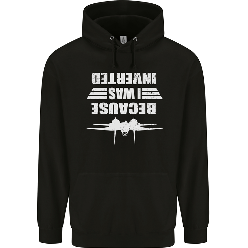 Because I Was Inverted Movie Mens 80% Cotton Hoodie Black