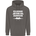 Because I Was Inverted Movie Mens 80% Cotton Hoodie Charcoal