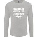 Because I Was Inverted Movie Mens Long Sleeve T-Shirt Sports Grey