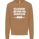 Because I Was Inverted Movie Mens Sweatshirt Jumper Caramel Latte