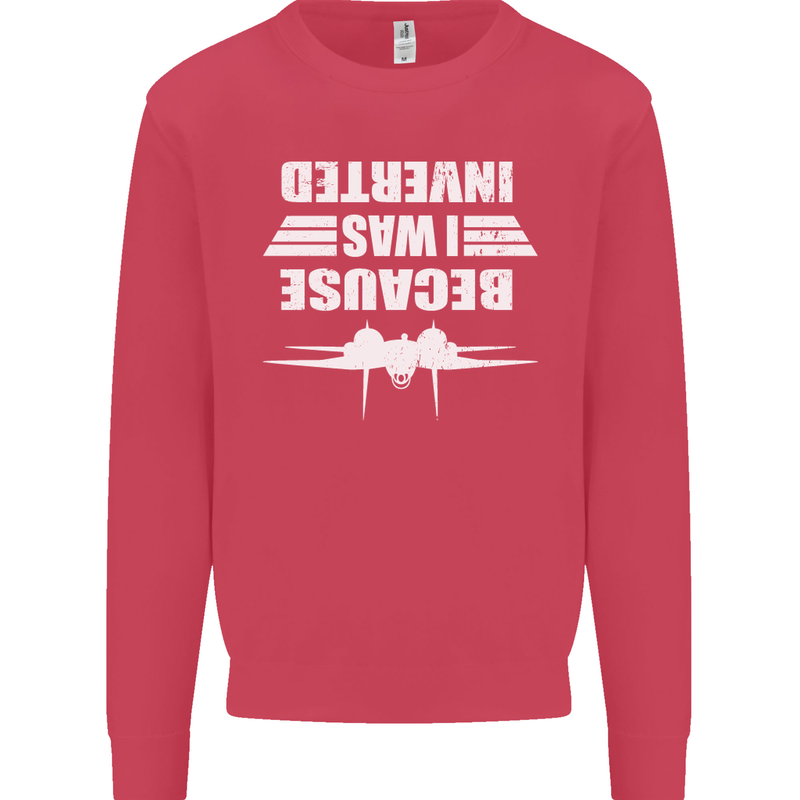 Because I Was Inverted Movie Mens Sweatshirt Jumper Heliconia