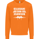 Because I Was Inverted Movie Mens Sweatshirt Jumper Orange