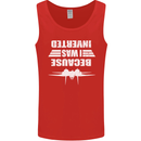 Because I Was Inverted Movie Mens Vest Tank Top Red