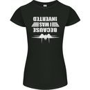 Because I Was Inverted Movie Womens Petite Cut T-Shirt Black