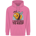 Beekeeper I Have Bees to Keep Mens 80% Cotton Hoodie Azelea