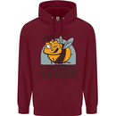 Beekeeper I Have Bees to Keep Mens 80% Cotton Hoodie Maroon