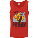 Beekeeper I Have Bees to Keep Mens Vest Tank Top Red