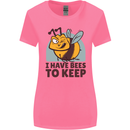 Beekeeper I Have Bees to Keep Womens Wider Cut T-Shirt Azalea