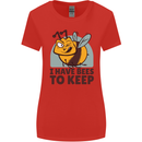 Beekeeper I Have Bees to Keep Womens Wider Cut T-Shirt Red