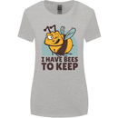 Beekeeper I Have Bees to Keep Womens Wider Cut T-Shirt Sports Grey