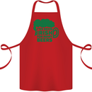 Been Irish for Many Beers St. Patrick's Day Cotton Apron 100% Organic Red
