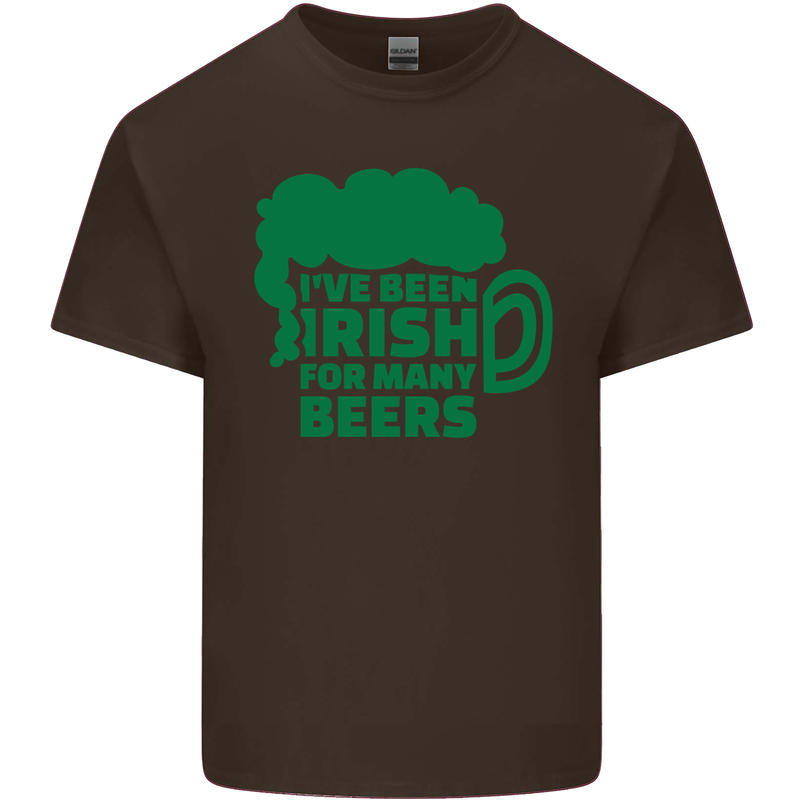 Been Irish for Many Beers St. Patrick's Day Kids T-Shirt Childrens Chocolate
