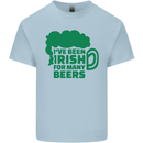Been Irish for Many Beers St. Patrick's Day Kids T-Shirt Childrens Light Blue
