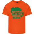 Been Irish for Many Beers St. Patrick's Day Kids T-Shirt Childrens Orange