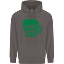 Been Irish for Many Beers St. Patrick's Day Mens 80% Cotton Hoodie Charcoal