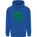 Been Irish for Many Beers St. Patrick's Day Mens 80% Cotton Hoodie Royal Blue