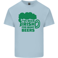 Been Irish for Many Beers St. Patrick's Day Mens Cotton T-Shirt Tee Top Light Blue