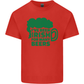Been Irish for Many Beers St. Patrick's Day Mens Cotton T-Shirt Tee Top Red