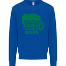 Been Irish for Many Beers St. Patrick's Day Mens Sweatshirt Jumper Royal Blue