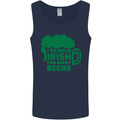 Been Irish for Many Beers St. Patrick's Day Mens Vest Tank Top Navy Blue