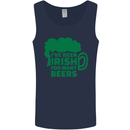 Been Irish for Many Beers St. Patrick's Day Mens Vest Tank Top Navy Blue