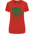 Been Irish for Many Beers St. Patrick's Day Womens Wider Cut T-Shirt Red