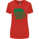 Been Irish for Many Beers St. Patrick's Day Womens Wider Cut T-Shirt Red