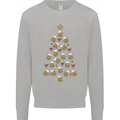 Beer Christmas Tree Mens Sweatshirt Jumper Sports Grey