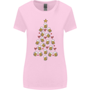 Beer Christmas Tree Womens Wider Cut T-Shirt Light Pink