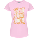 Beer Is Proof That God Loves Funny Alcohol Womens Petite Cut T-Shirt Light Pink